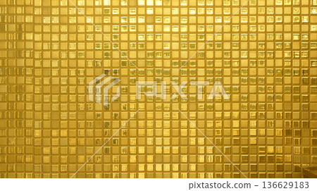 golden mosaic background golden mosaic background 136629183