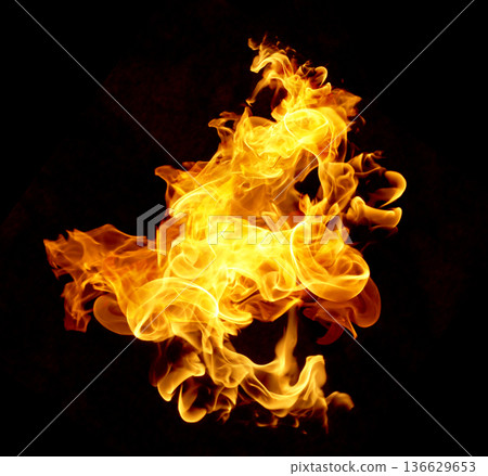 Fire flames collection Fire flames collection 136629653