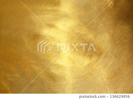 gold metal plate 136629956