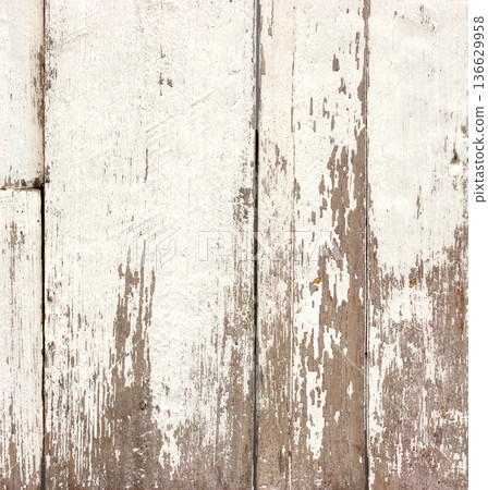 white old wooden wall white old wooden wall 136629958