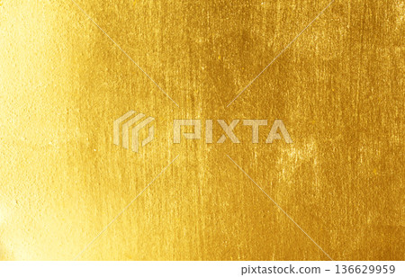 Shiny yellow leaf gold foil Shiny yellow leaf gold foil 136629959