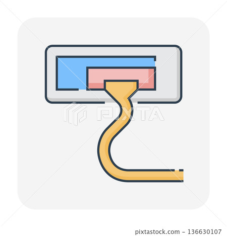 Air Conditioner Cleaning Icon Air Conditioner Cleaning Icon 136630107