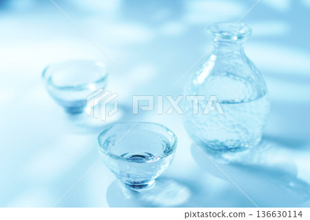 冰鎮清酒（清酒，藍色圖） 136630114