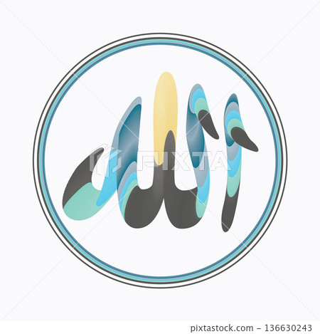 Design of the word Allah Design of the word Allah 136630243