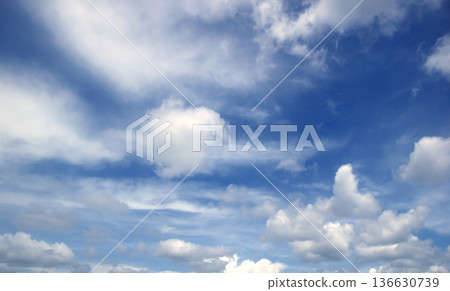 sky white clouds sky white clouds 136630739