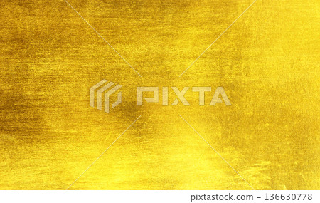 gold polished metal 136630778