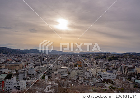 從角山公園眺望津山市景與夜景 從角山公園眺望津山市景與夜景 136631184