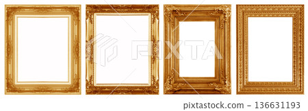 golden picture frame golden picture frame 136631193