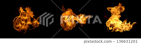 The red flames 136631201