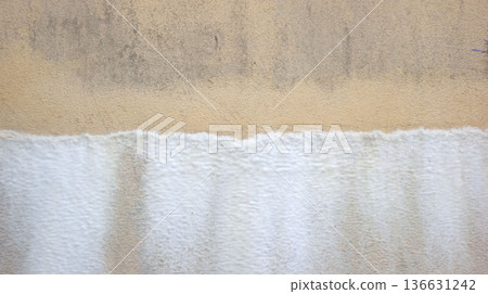 Limestone stains on cement walls Limestone stains on cement walls 136631242