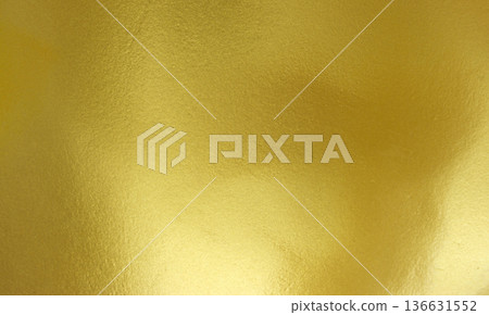 Shiny yellow leaf gold metall Shiny yellow leaf gold metall 136631552