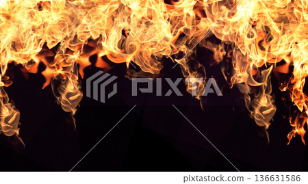 Fire flames collection Fire flames collection 136631586