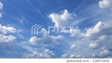 The vast blue sky 136631640