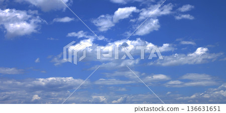 The vast blue sky 136631651