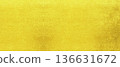 Shiny yellow leaf gold metall 136631672