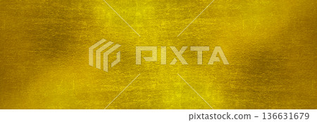 Shiny yellow leaf gold foil texture Shiny yellow leaf gold foil texture 136631679