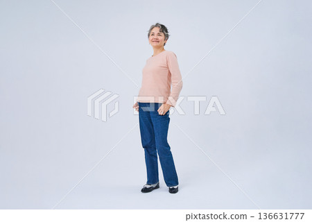 Active senior woman Active senior woman 136631777