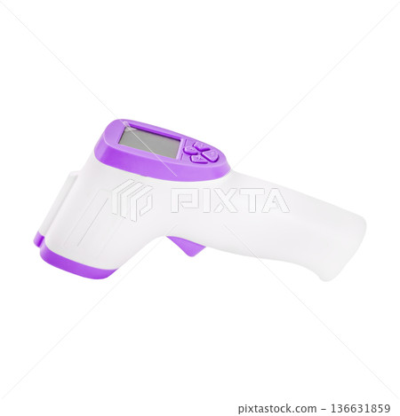 A digital thermometer is an electronic device for measuring temperature. 136631859