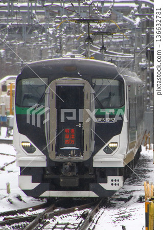冬季特急草津島（E257系列列車：上野⇔長野原草津口） 136632781