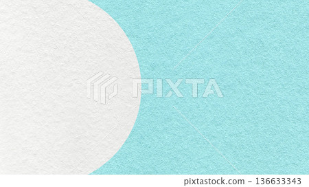 Pastel blue paper texture background with white semicircle and copy space for banner, presentation, template Pastel blue paper texture background with white semicircle and copy space for banner, presentation, template 136633343