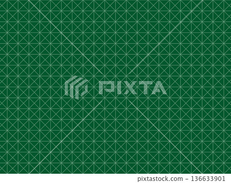 Dark green oblique grid background 136633901