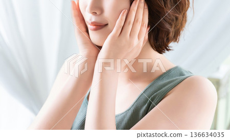 女性的美麗形象 136634035