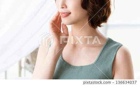 女性的美麗形象 136634037