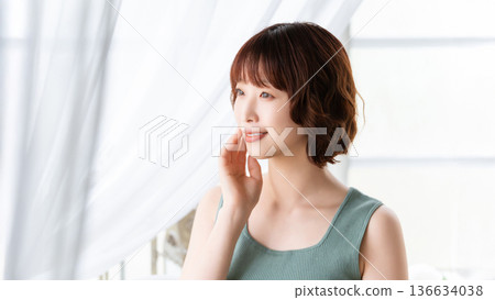 女性的美麗形象 136634038