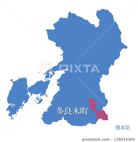 熊本縣球磨郡多良木町 136634364