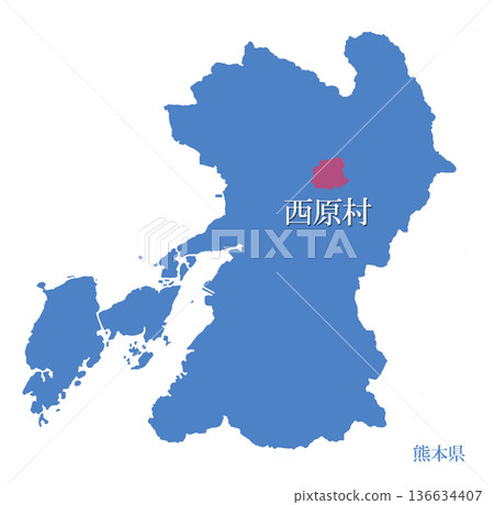 Nishihara Village, Aso District, Kumamoto Prefecture Nishihara Village, Aso District, Kumamoto Prefecture 136634407