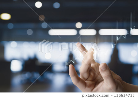 Modern office growth Modern office growth 136634735