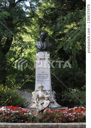 Monument to Dr. Gregorio Rafael da Silva d'Almeida in Cascais, Portugal. 136635976