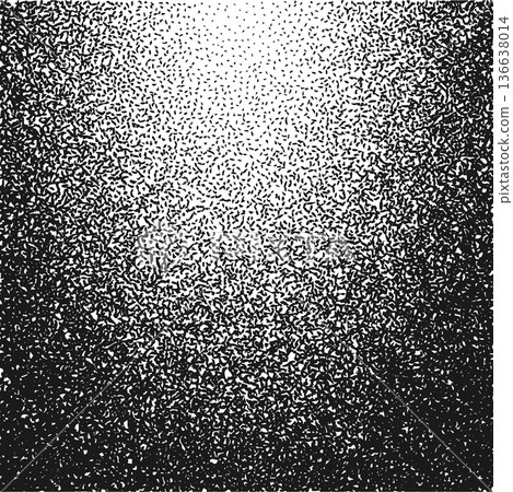 Noisy texture with light gradient. Abstract grain effect 136638014