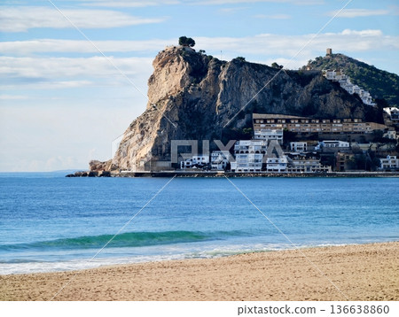 Beautiful Coastal Hamlet Nestled Among Cliffs With Bustling Beaches And Energetic Surroundings Beautiful Coastal Hamlet Nestled Among Cliffs With Bustling Beaches And Energetic Surroundings 136638860