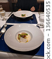 High-end French appetizer plate | Luxurious course meal and high-quality table 136640535