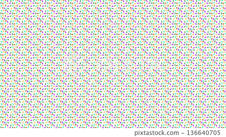 Colorful Confetti Pattern Background With Vibrant Sprinkles For Festive, Playful Design. 136640705