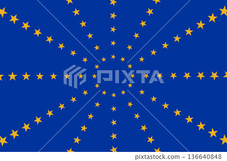 Circus Star shape poster background isolated vector. Circus Star shape poster background isolated vector. 136640848
