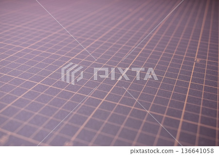 black cutting mat board background with line and scale measure guide pattern for object art design, tool equipment of diy craft work black cutting mat board background with line and scale measure guide pattern for object art design, tool equipment of diy craft work 136641058