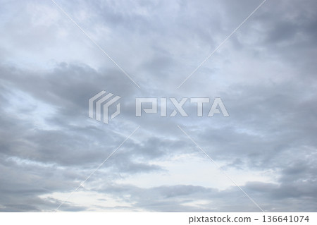 blue sky and white cloud background, cloudy in rainny season blue sky and white cloud background, cloudy in rainny season 136641074