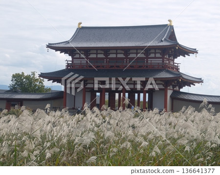 [Nara] Heijo Palace Ruins, Suzaku Gate 136641377