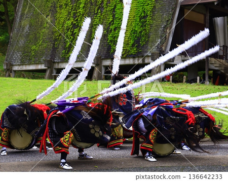 Iwate Prefecture Folk Performing Arts Performance Deer Dance Iwate Prefecture Folk Performing Arts Performance Deer Dance 136642233