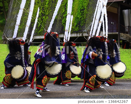 Iwate Prefecture Folk Performing Arts Performance Deer Dance Iwate Prefecture Folk Performing Arts Performance Deer Dance 136642267