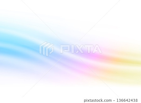 彩虹色的窗簾 彩虹色的窗簾 136642438
