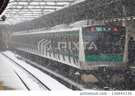[日本] 埼京線 E233 系列冬季列車 136643136