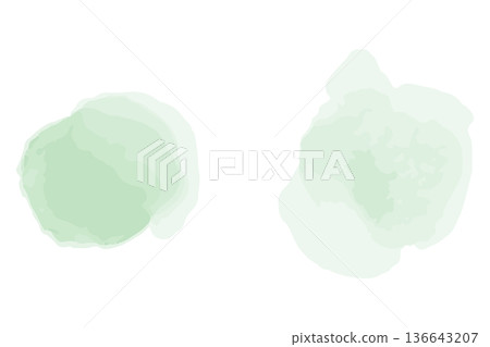 Watercolor kids illustration material for kindergartens, nurseries, and pediatrics | Watercolor blur material 136643207