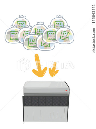 垃圾堆積 136643331