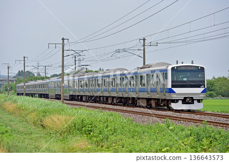 常盤線 岩間服 JR東日本 E531系 K404編組（勝田） 136643573