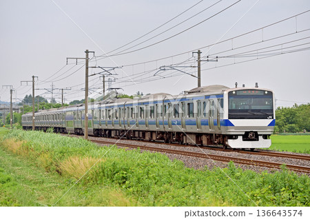 常盤線，岩間服部，JR東日本，E531系列，K421編組（勝田） 136643574