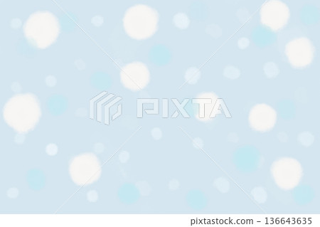 庫存插圖：柔和的日式淺藍色抽象圖案（雨雪景象） 136643635