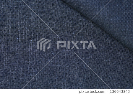 black hemp viscose natural fabric cloth color, sackcloth rough texture of textile fashion black hemp viscose natural fabric cloth color, sackcloth rough texture of textile fashion 136643843